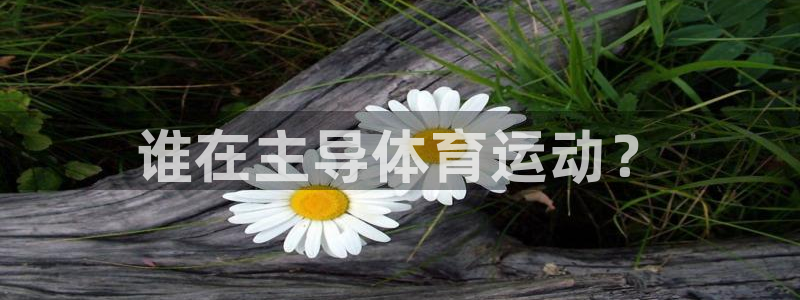 皇冠678体育：谁在主导体育运动？